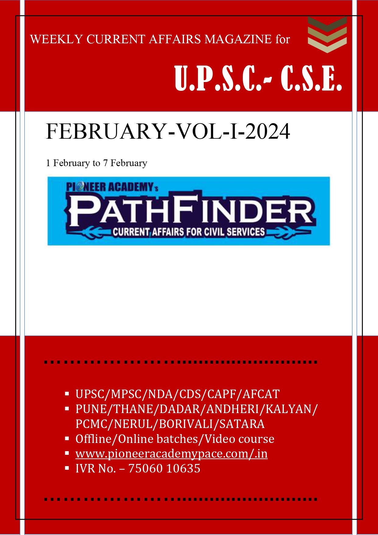 FEBRUARY-VOL I- 2024